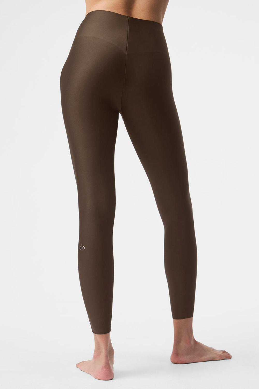 Alo Yoga Airlift Strength Extreme High-Waist 7/8 Naisten Leggings Espresso | Suomi  0295-CHJSD