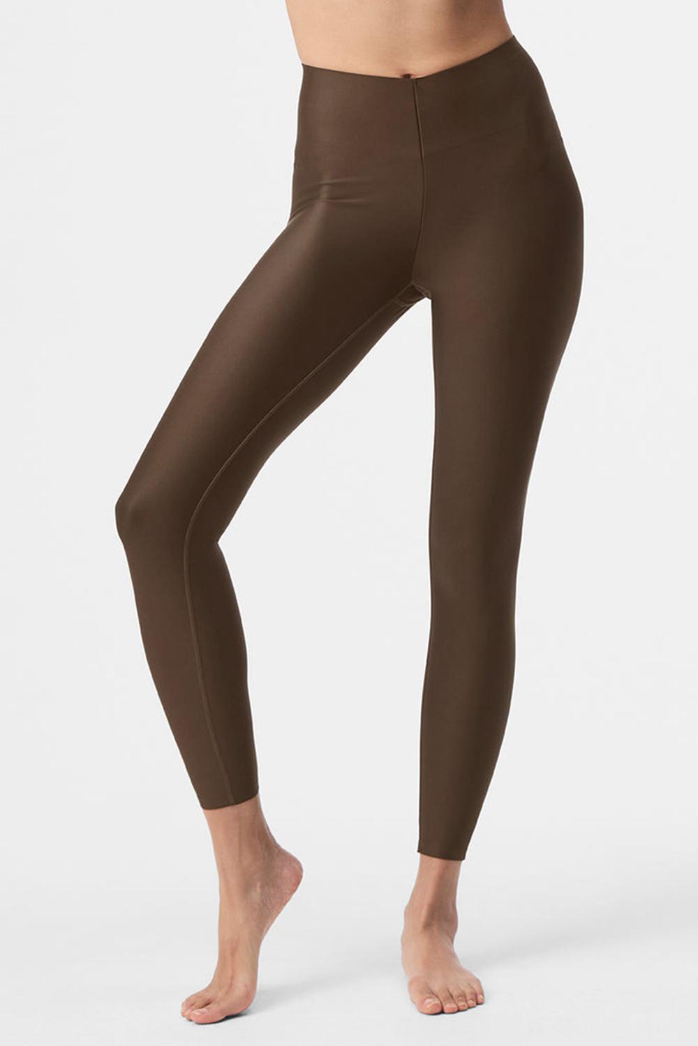 Alo Yoga Airlift Strength Extreme High-Waist 7/8 Naisten Leggings Espresso | Suomi  0295-CHJSD