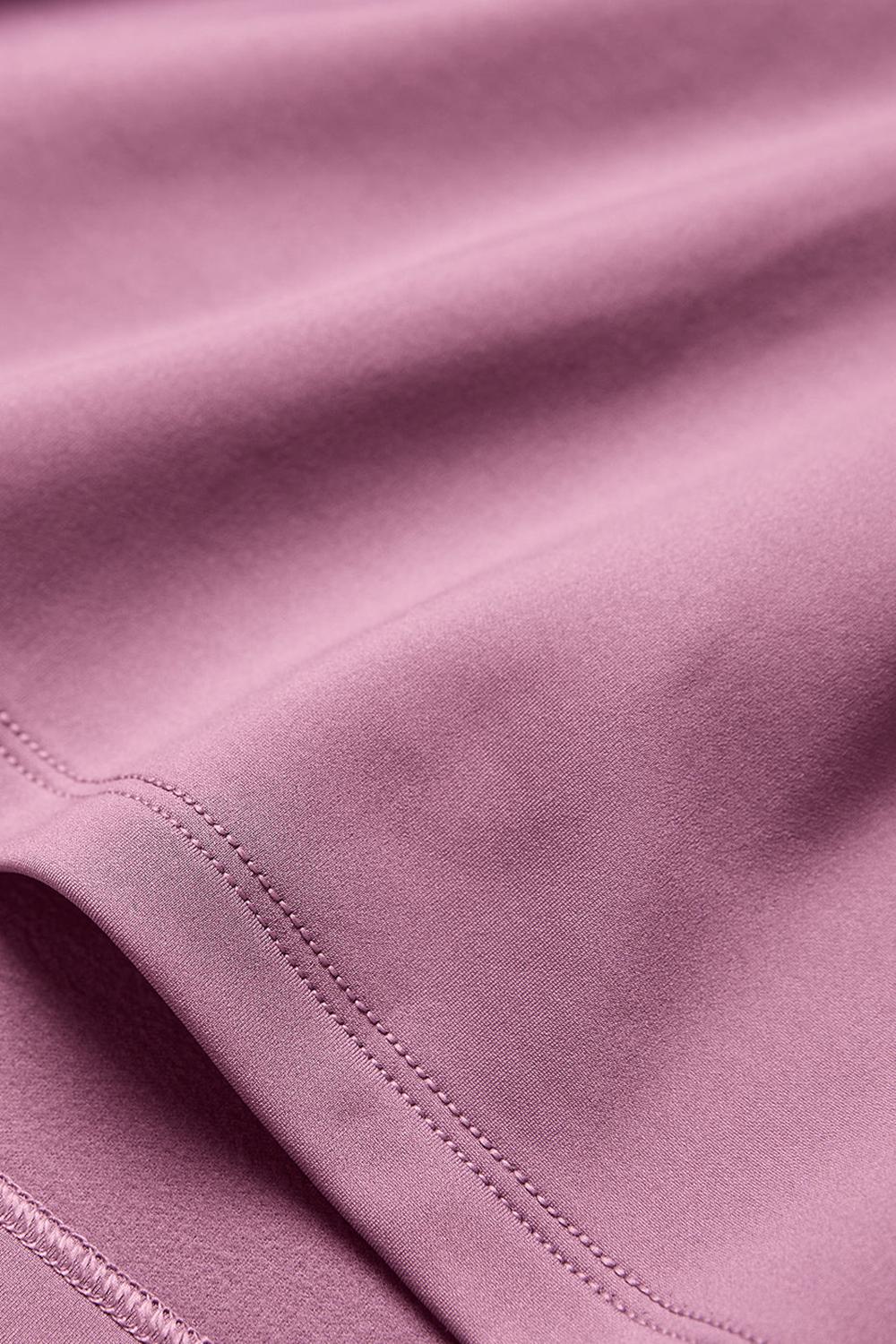 Alo Yoga Airlift Winter Warm 1/4 Zip Naisten Pitkähihainen Soft Mulberry | Suomi  6714-NPIEM