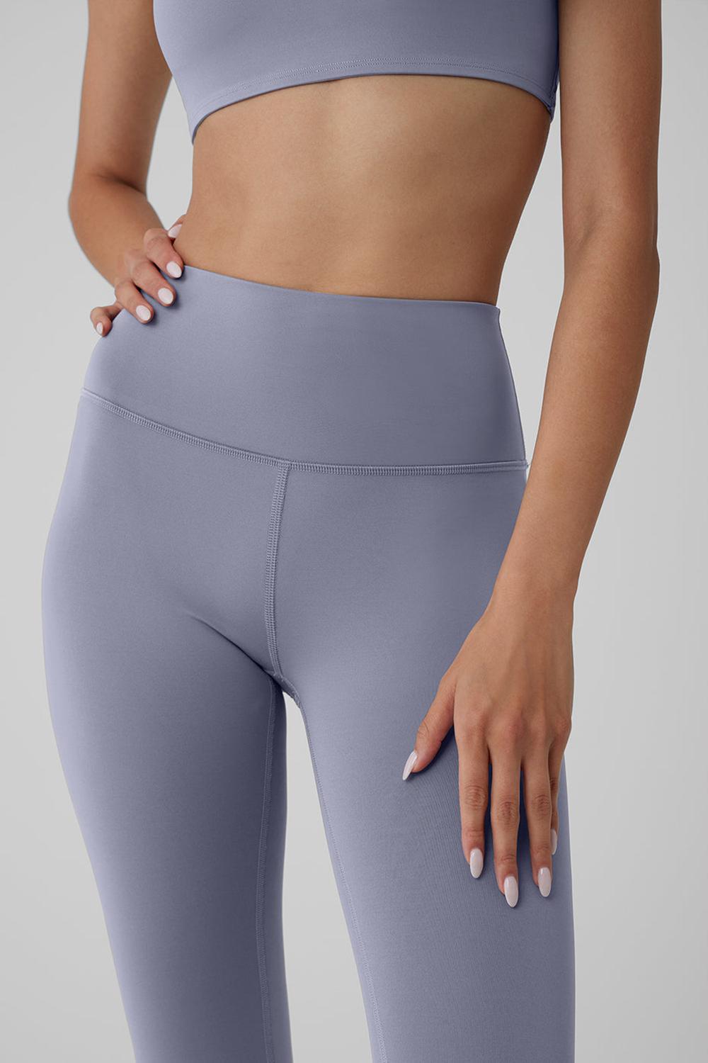 Alo Yoga Airlift Winter Warm High-Waist Naisten Leggings Fog | Suomi  4716-IORMU