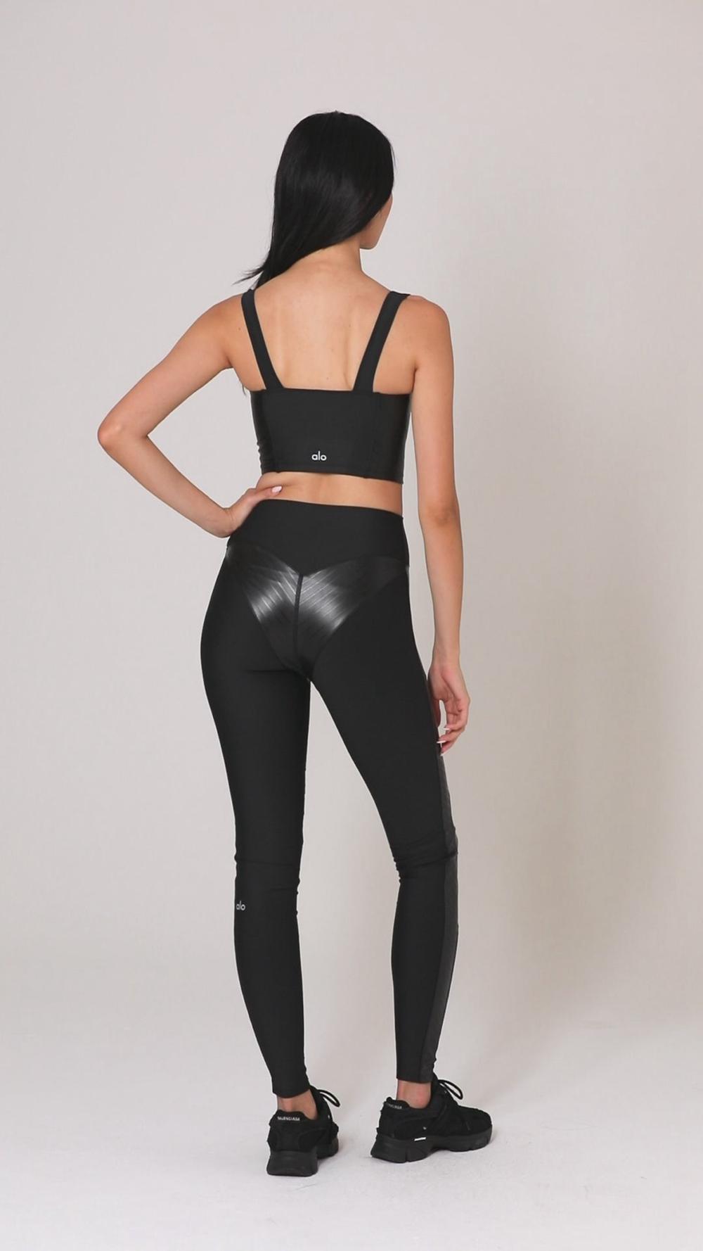 Alo Yoga Airlift Winter Warm High-Waist Supermoto Naisten Leggings Fog | Suomi  1364-QASCJ