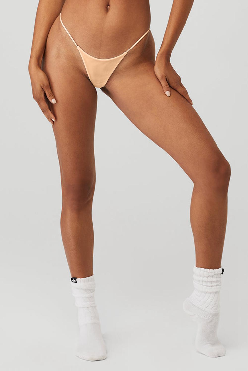 Alo Yoga Airmesh Venus Naisten Ranne Champagne | Suomi  8543-FSYDB