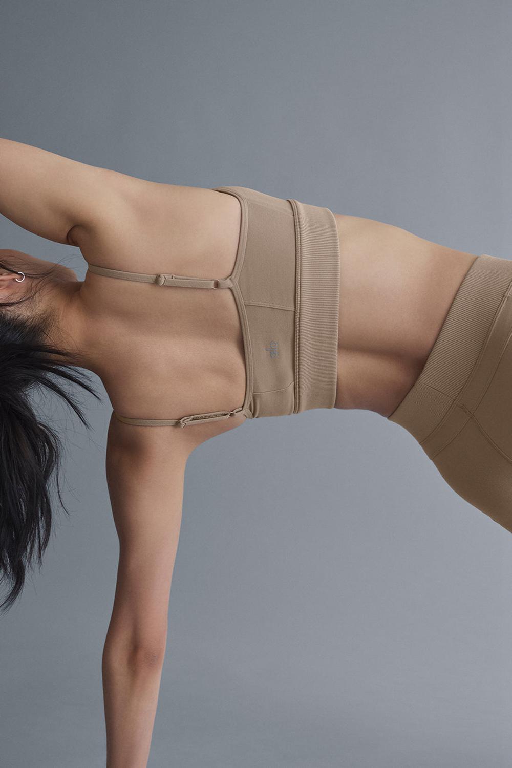 Alo Yoga Alosoft Head Start Naisten Urheiluliivi Gravel | Suomi  4692-PZAKG