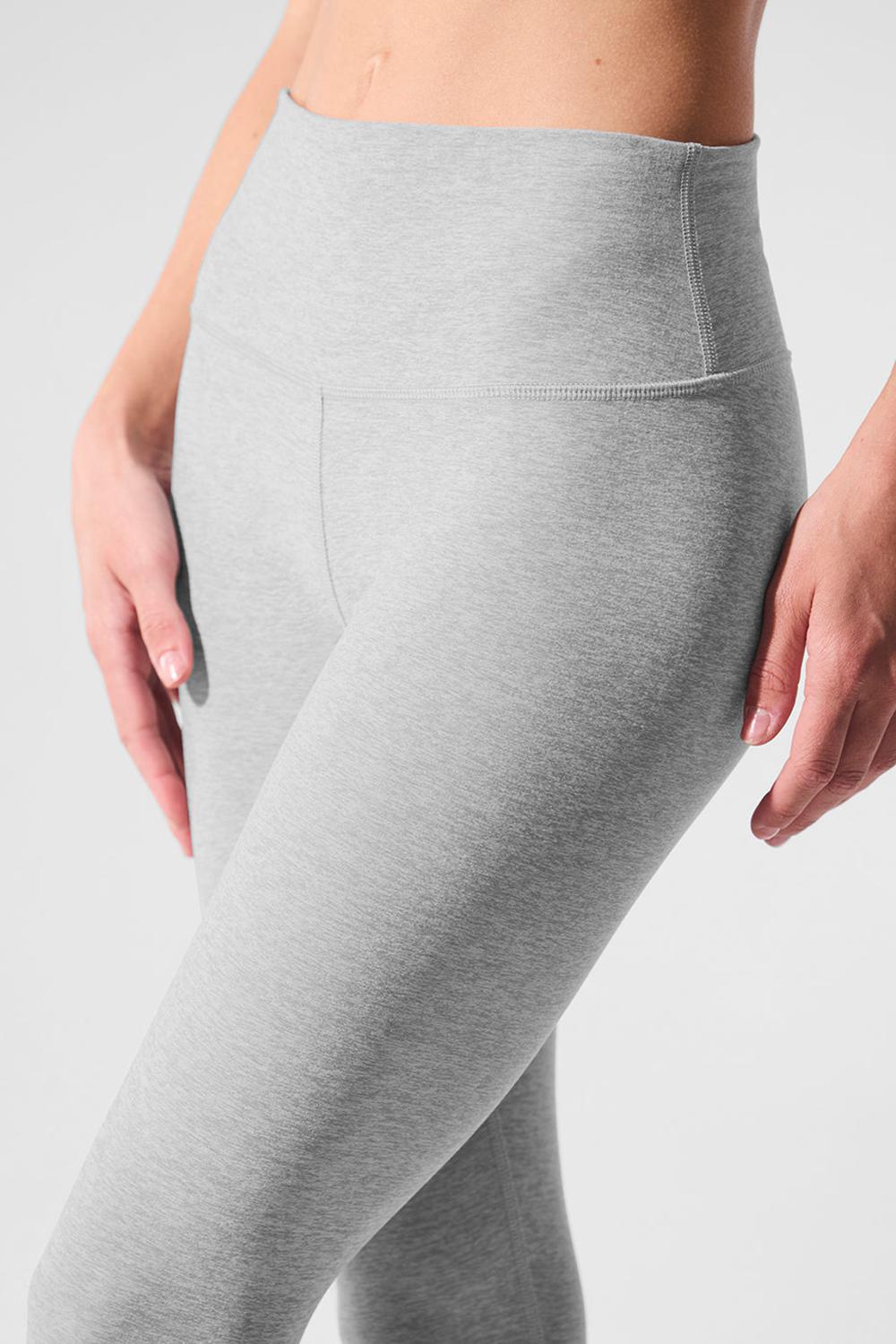 Alo Yoga Alosoft High-Waist 7/8 Highlight Naisten Leggings Harmaat | Suomi  7153-BAPUK