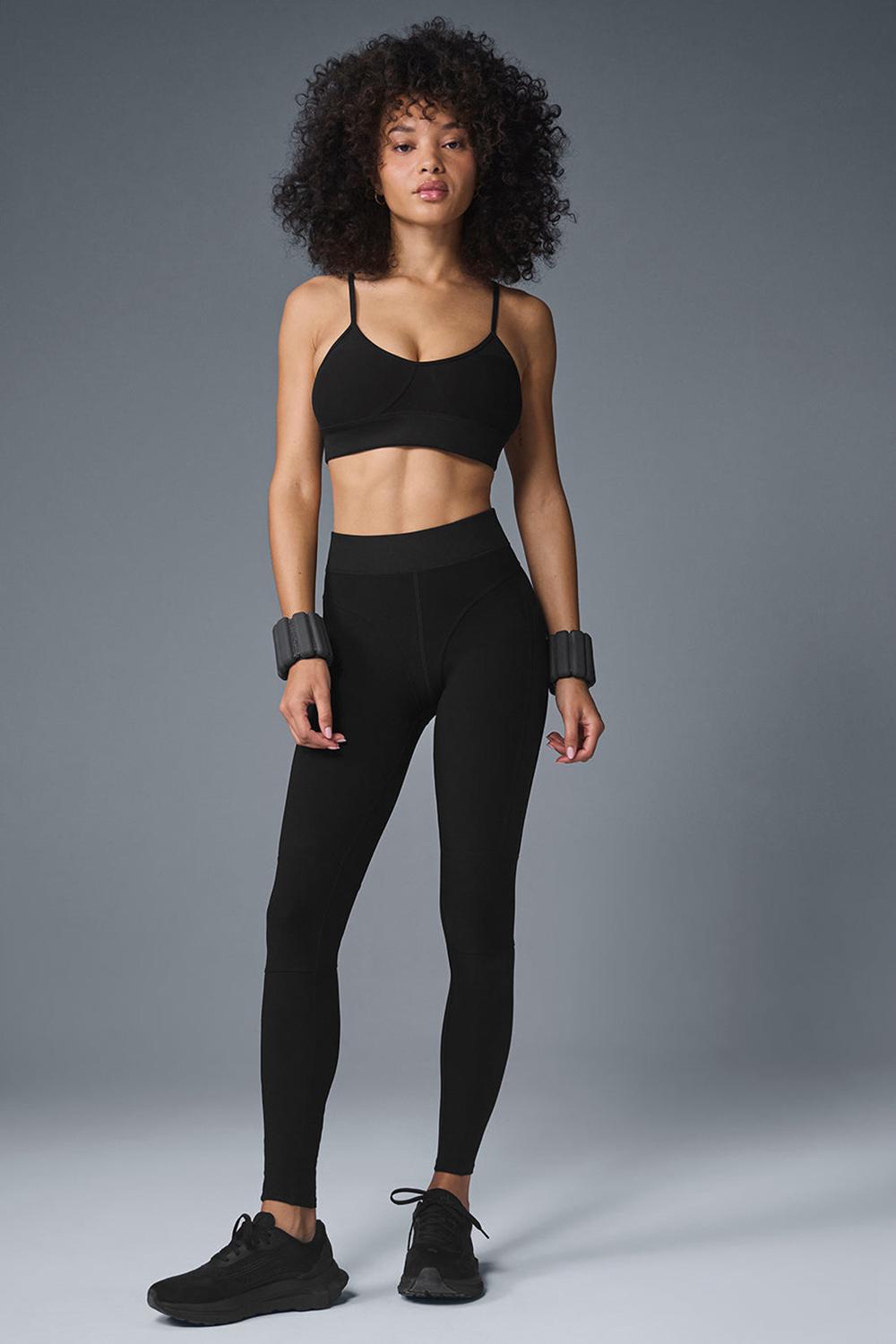 Alo Yoga Alosoft High-Waist Head Start Naisten Leggings Mustat | Suomi  2179-GNVFY