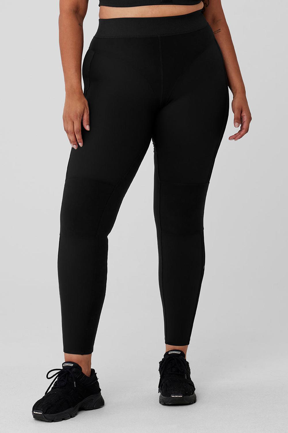 Alo Yoga Alosoft High-Waist Head Start Naisten Leggings Mustat | Suomi  2179-GNVFY