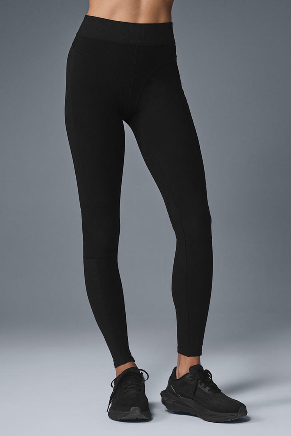 Alo Yoga Alosoft High-Waist Head Start Naisten Leggings Mustat | Suomi  2179-GNVFY