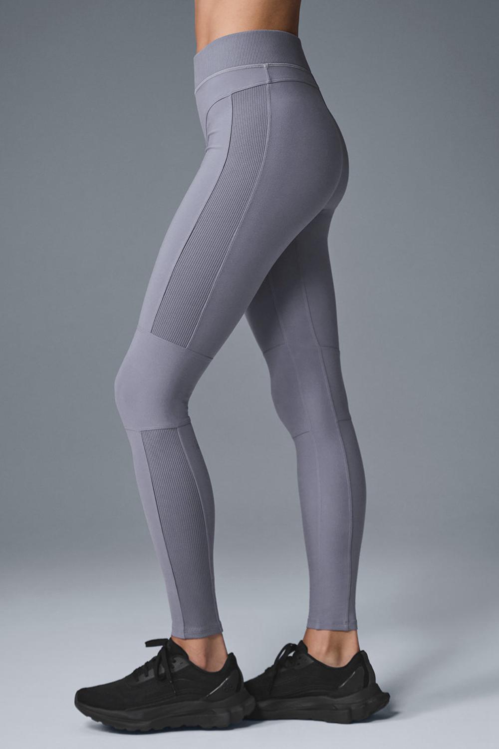 Alo Yoga Alosoft High-Waist Head Start Naisten Leggings Fog | Suomi  0649-XNCHI