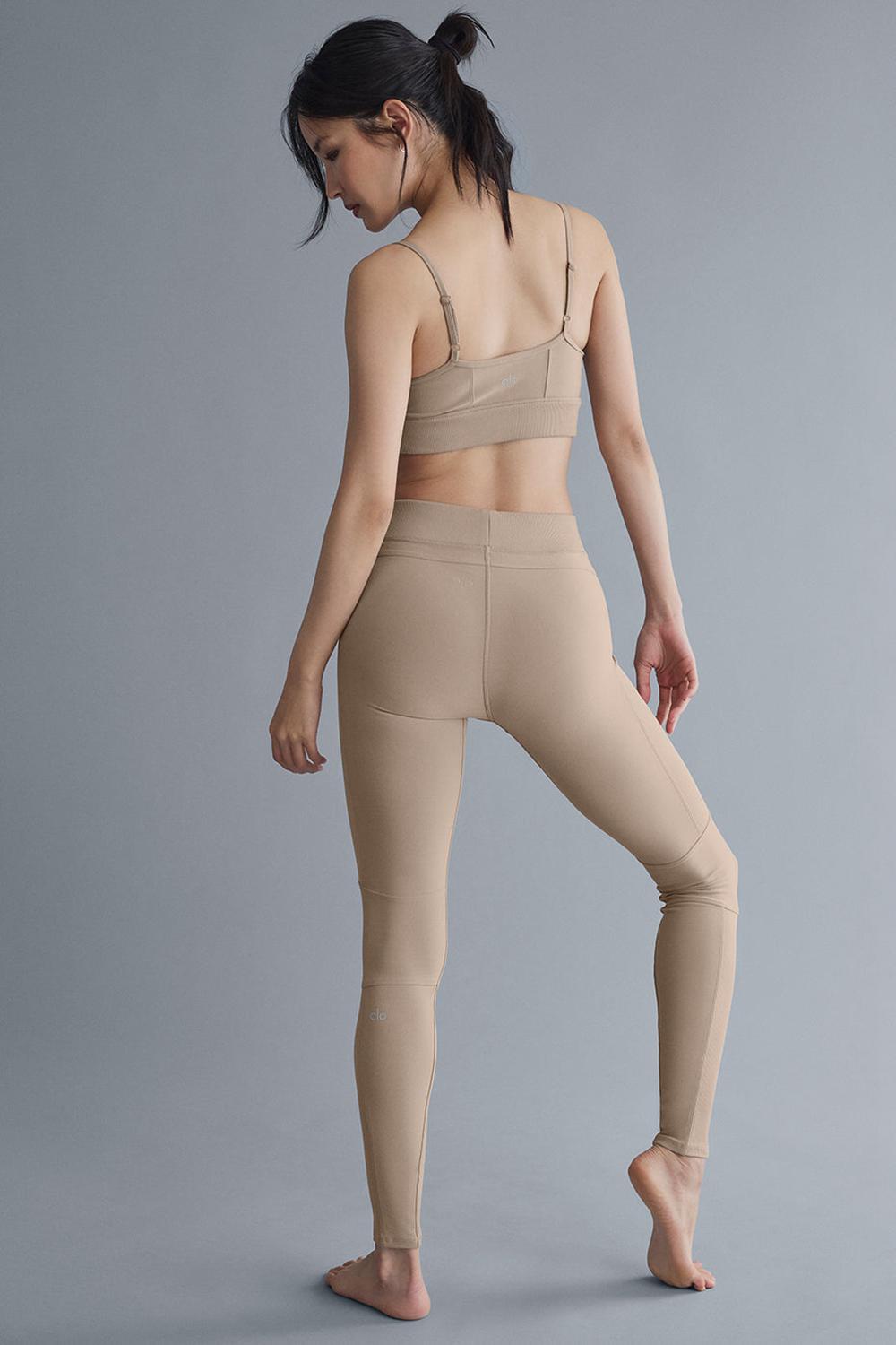 Alo Yoga Alosoft High-Waist Head Start Naisten Leggings Gravel | Suomi  7159-JEOWH
