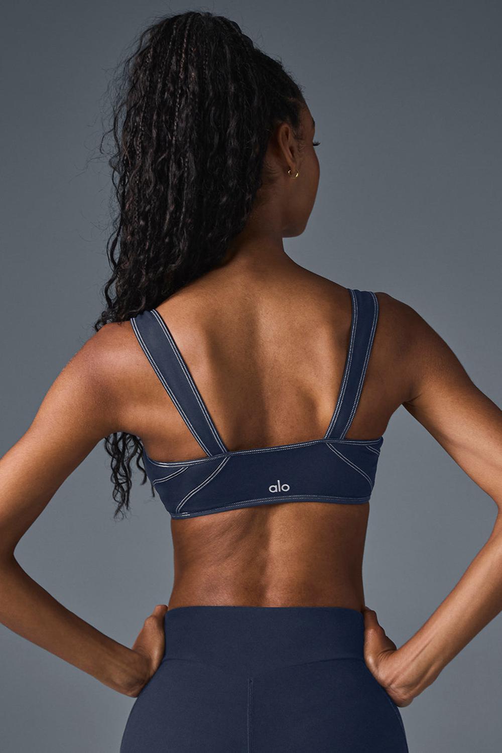 Alo Yoga Alosoft Sunray Naisten Urheiluliivi Laivastonsininen | Suomi  3521-UVHTJ