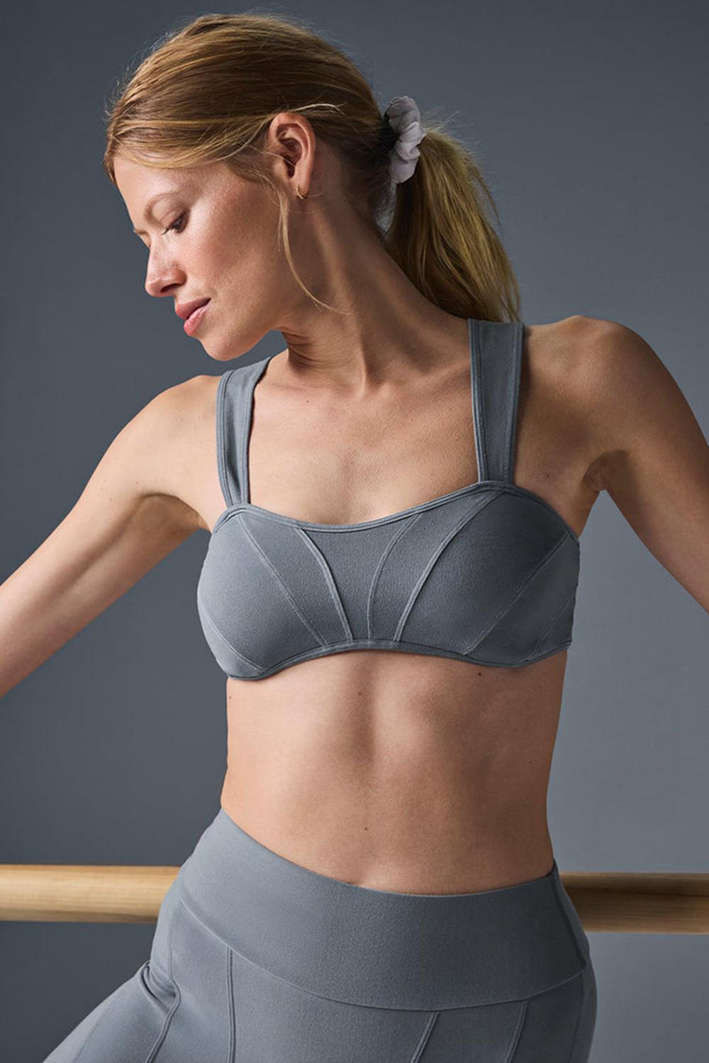 Alo Yoga Alosoft Sunray Naisten Urheiluliivi Harmaat Harmaat | Suomi  8350-WCLFS