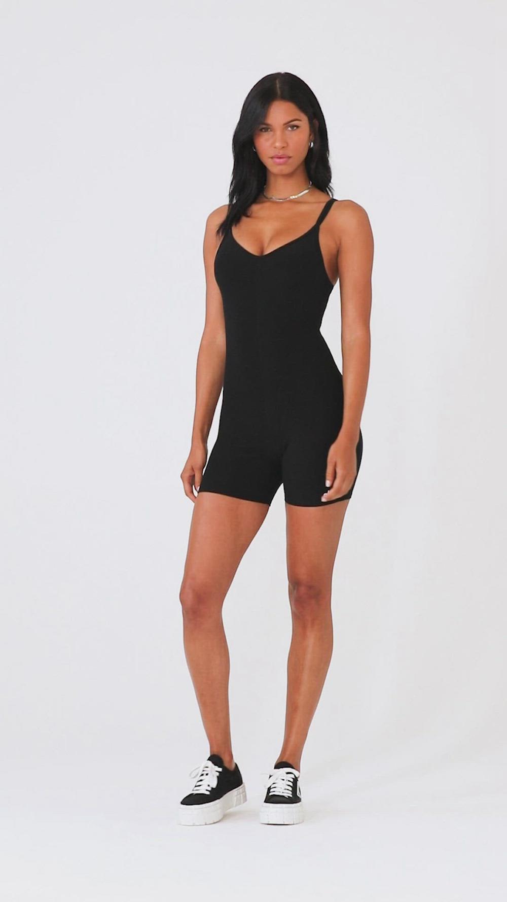Alo Yoga Alosoft Suns Out Naisten Onesies Mustat | Suomi  5702-ZECYQ