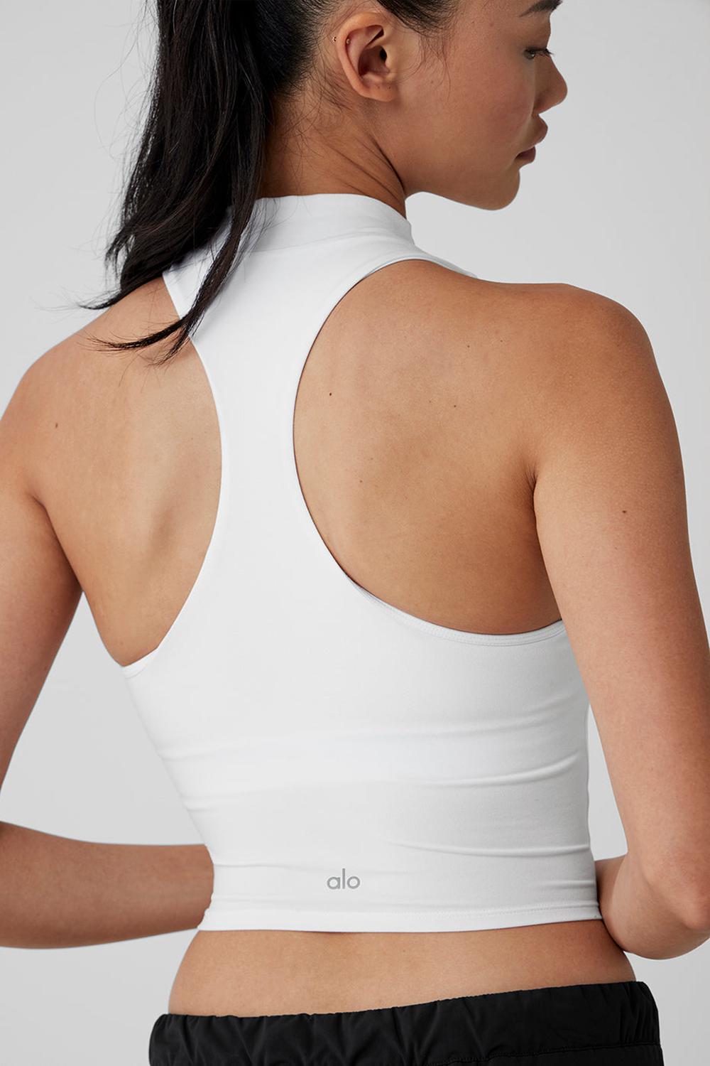Alo Yoga Alosoft Top That Naisten Bra Tank Valkoinen | Suomi  1562-UFOCG