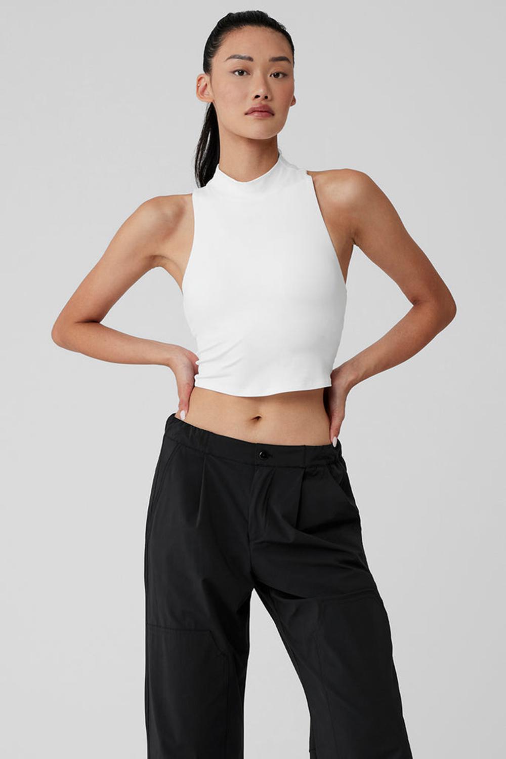 Alo Yoga Alosoft Top That Naisten Bra Tank Valkoinen | Suomi  1562-UFOCG