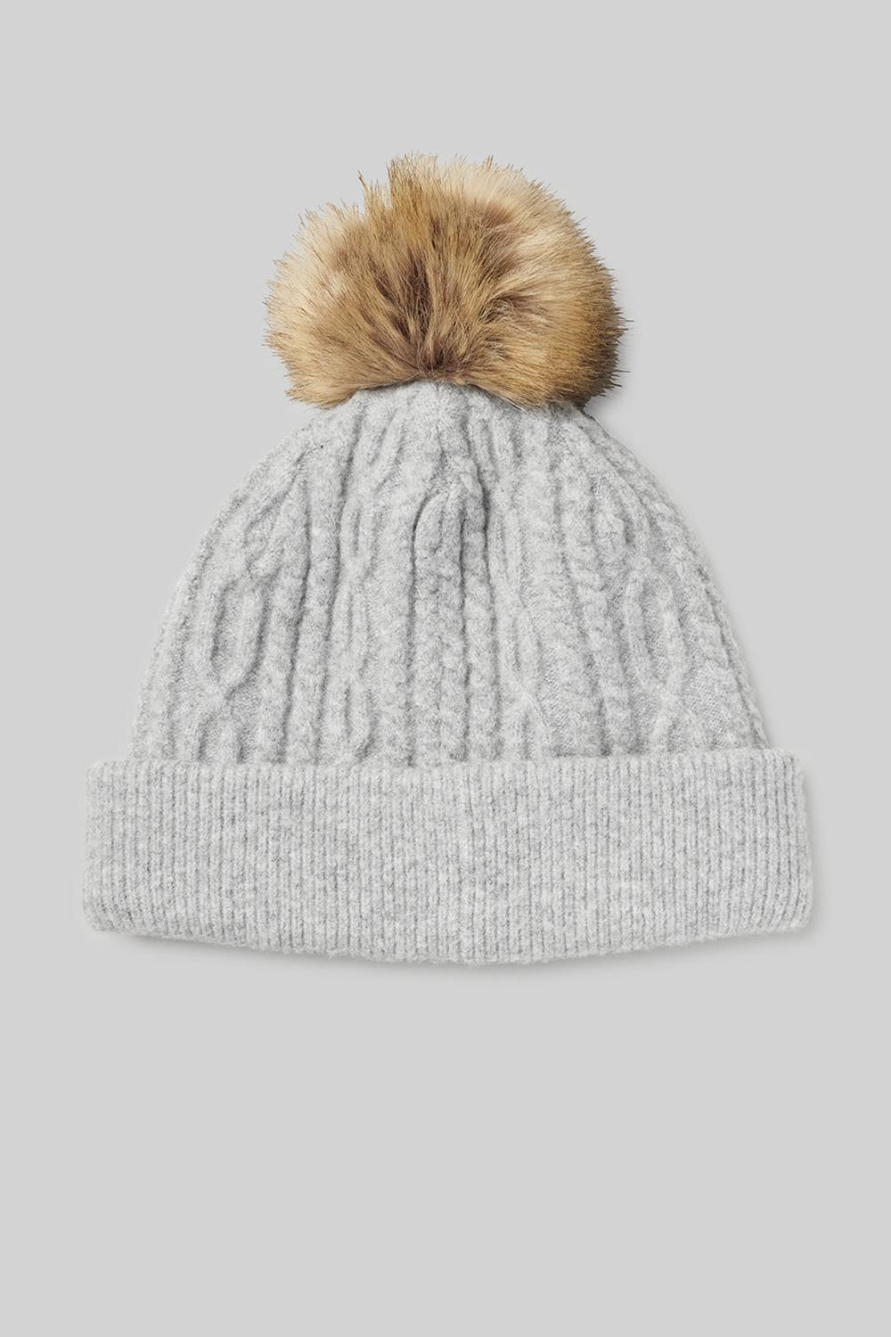 Alo Yoga Cable Knit Naisten Pipo Harmaat | Suomi  7165-KSRAP
