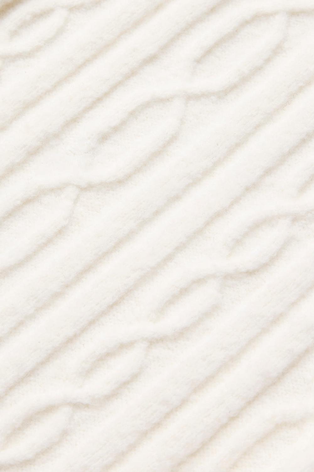 Alo Yoga Cable Knit Winter Bliss Naisten Neuletakki Ivory | Suomi  9014-TCNPF