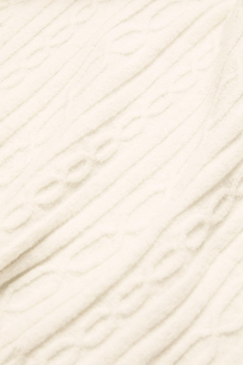 Alo Yoga Cable Knit Winter Bliss Naisten Huppari Ivory | Suomi  3509-LJYSX