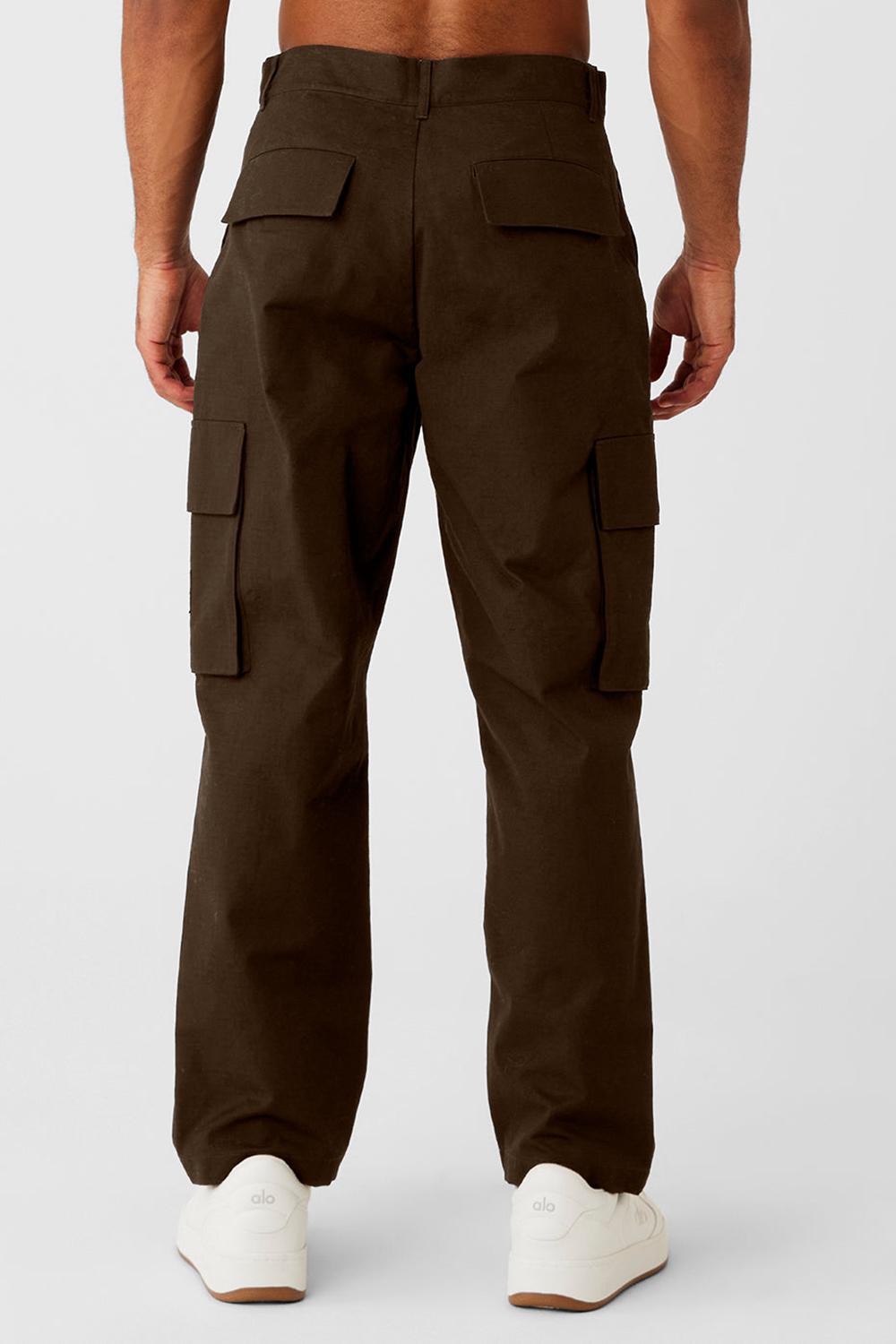 Alo Yoga Cargo Ripstop Miesten Housut Espresso | Suomi  4892-CVHUW