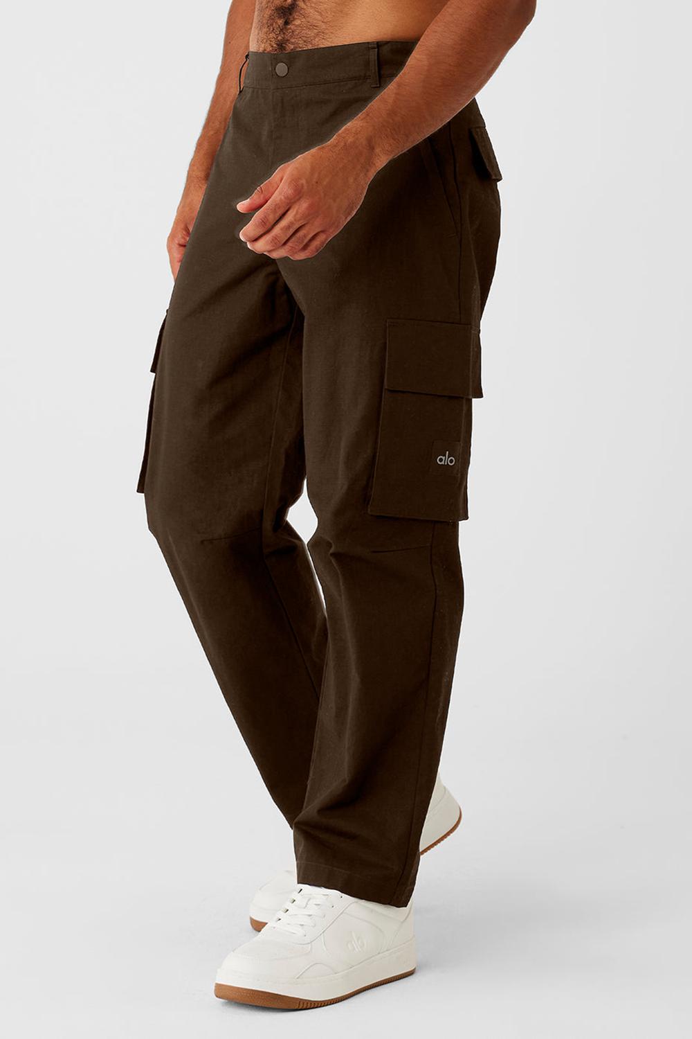 Alo Yoga Cargo Ripstop Miesten Housut Espresso | Suomi  4892-CVHUW