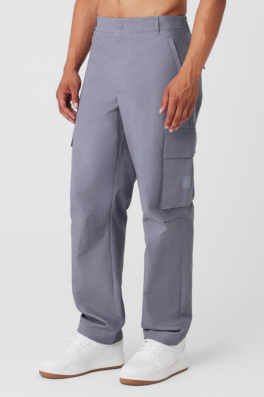 Alo Yoga Cargo Ripstop Miesten Housut Fog | Suomi  2198-GPUND