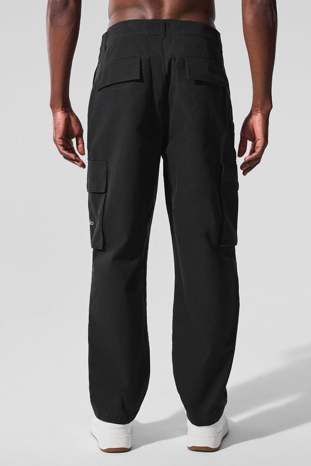 Alo Yoga Cargo Ripstop Miesten Housut Mustat | Suomi  0468-LSXEK
