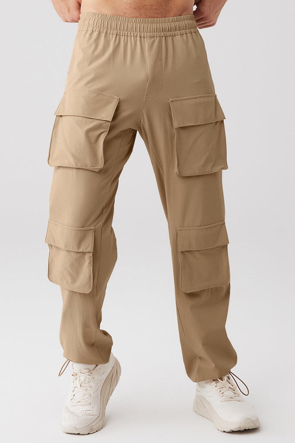 Alo Yoga Cargo Venture Miesten Housut Gravel | Suomi  9523-HIVQG