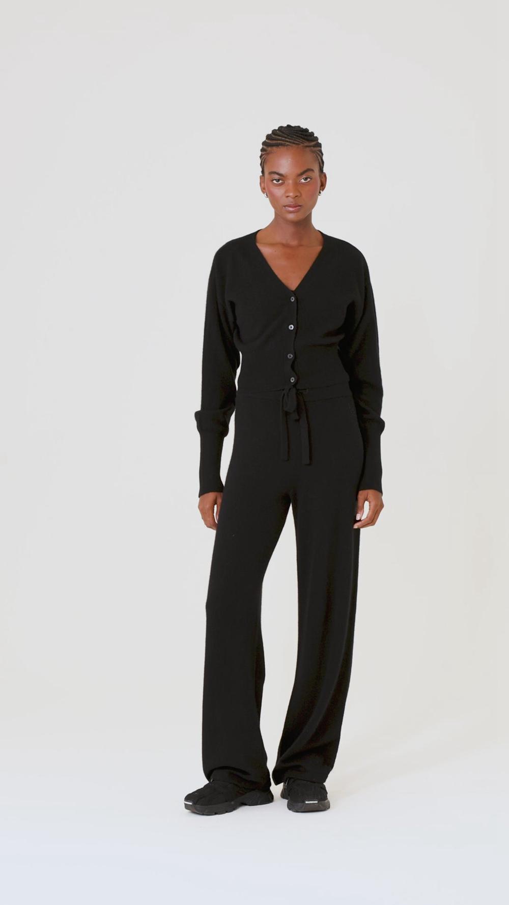 Alo Yoga Cashmere Jet Set Naisten Neuletakki Espresso | Suomi  3692-LCVHP