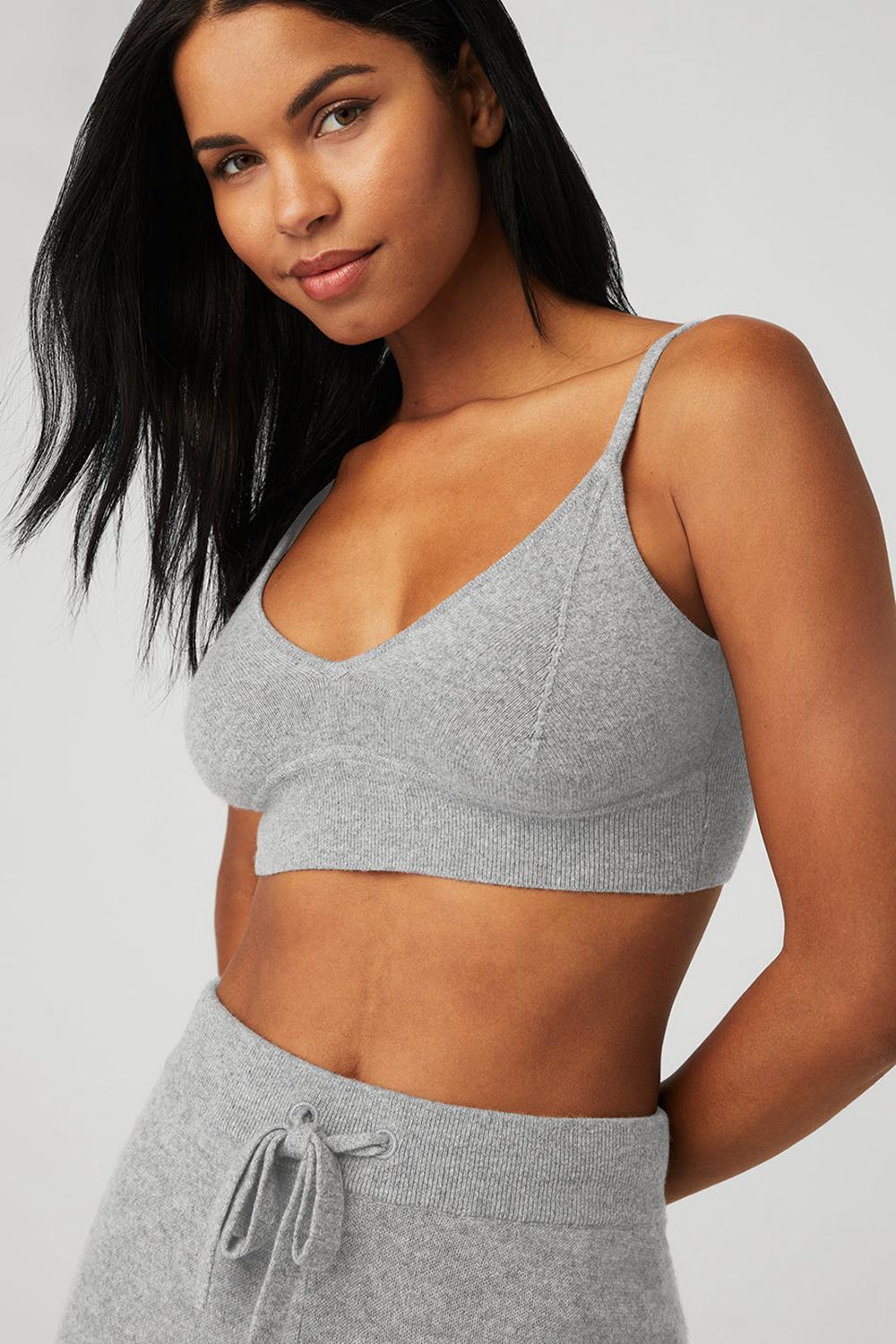Alo Yoga Cashmere Jet Set Naisten Urheiluliivi Harmaat | Suomi  8954-XPNRD