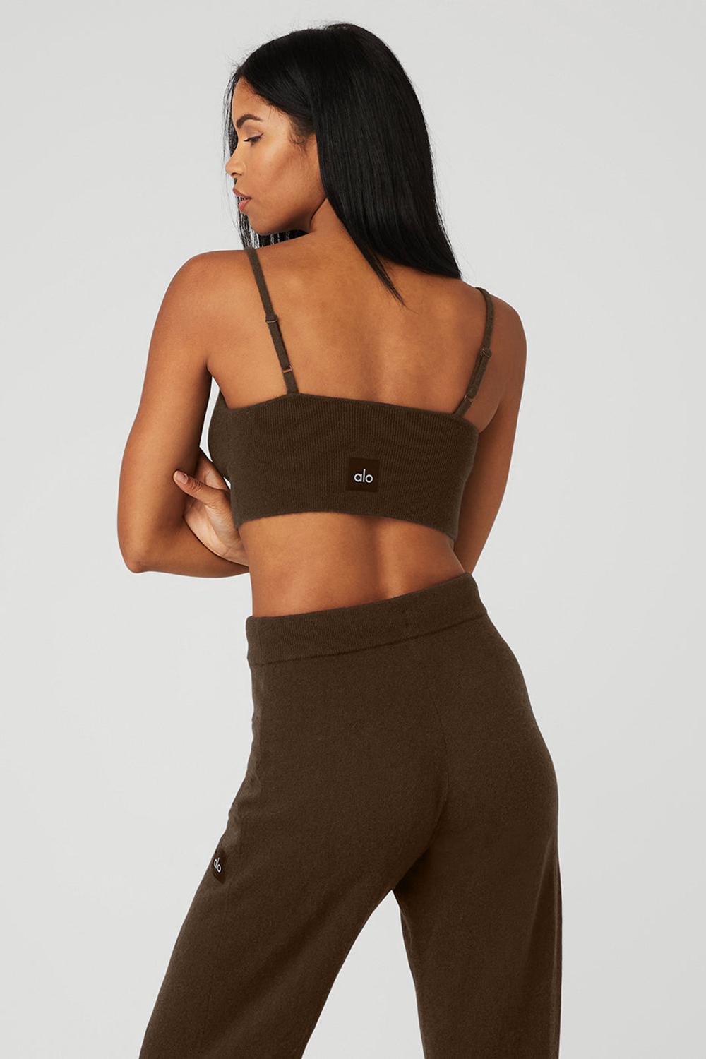 Alo Yoga Cashmere Jet Set Naisten Urheiluliivi Espresso | Suomi  1925-QBUKO