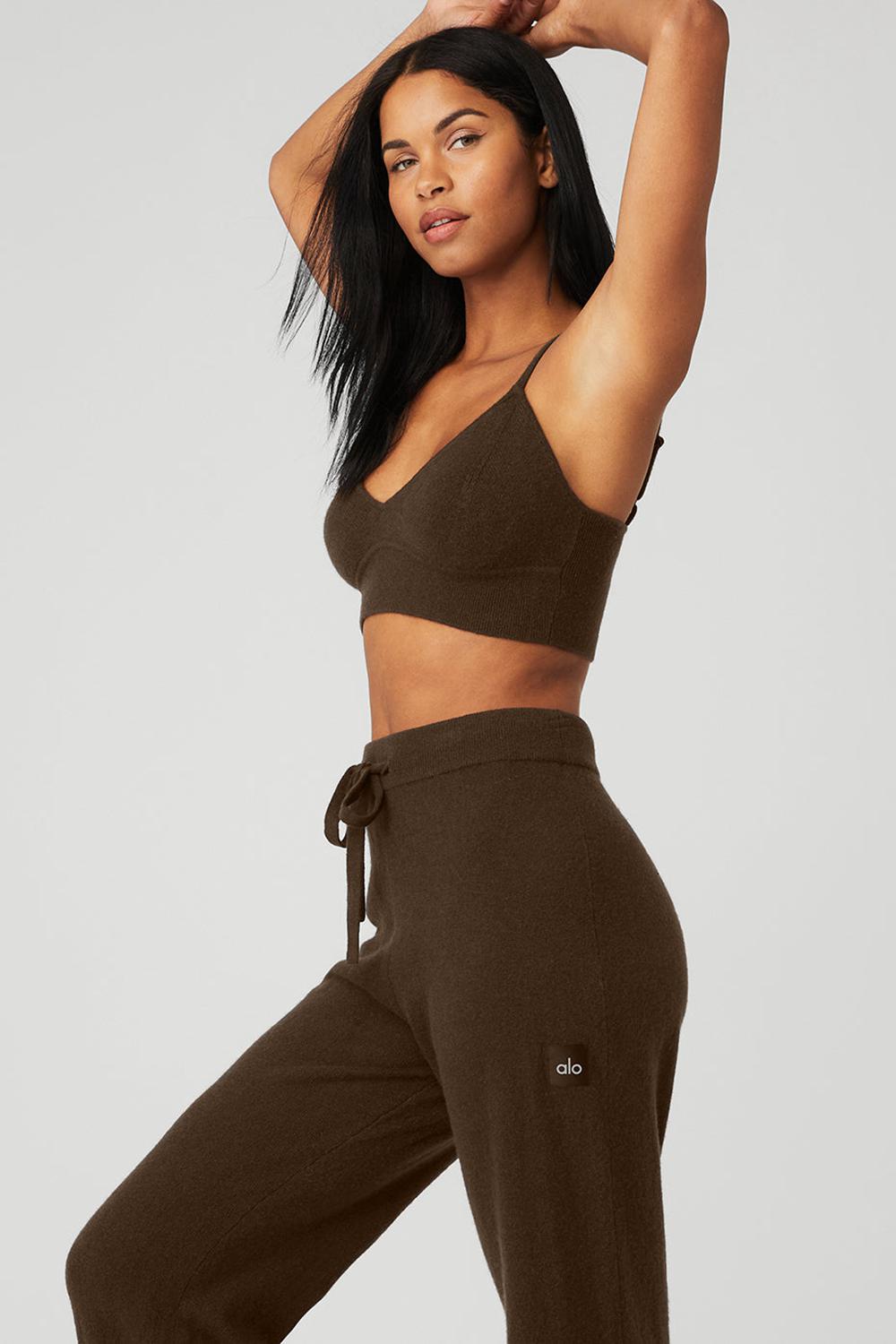 Alo Yoga Cashmere Jet Set Naisten Urheiluliivi Espresso | Suomi  1925-QBUKO