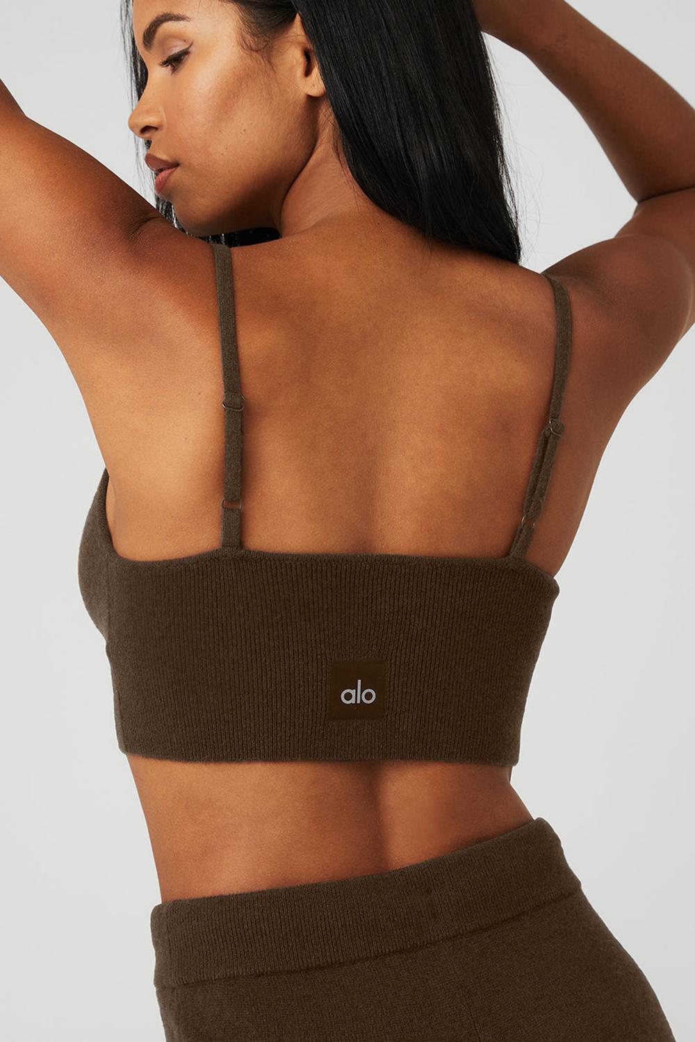 Alo Yoga Cashmere Jet Set Naisten Urheiluliivi Espresso | Suomi  1925-QBUKO