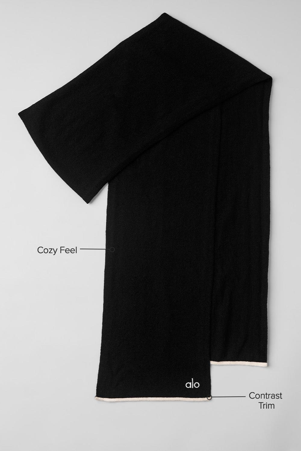 Alo Yoga Cashmere Light Frosted Miesten Huivi Mustat | Suomi  9703-IRPEV