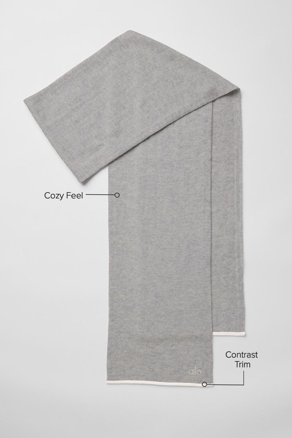 Alo Yoga Cashmere Light Frosted Naisten Huivi Vaaleanharmaat | Suomi  0837-DCLQR