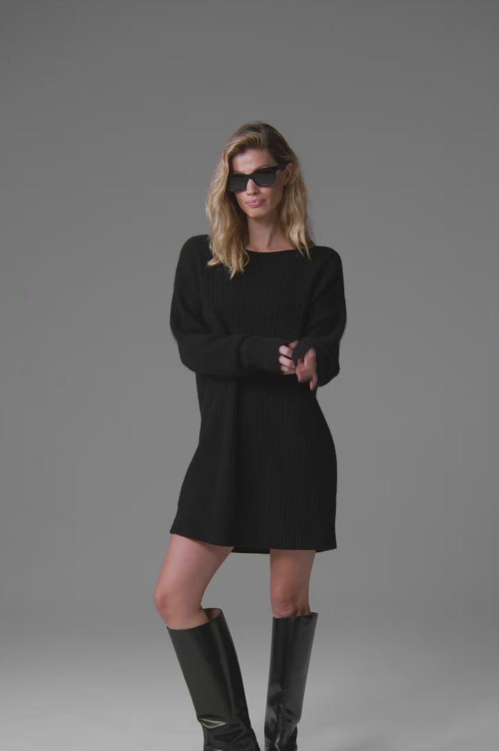 Alo Yoga Cashmere Plush Waffle Naisten Mekko Tummanharmaat | Suomi  0521-YNUCD