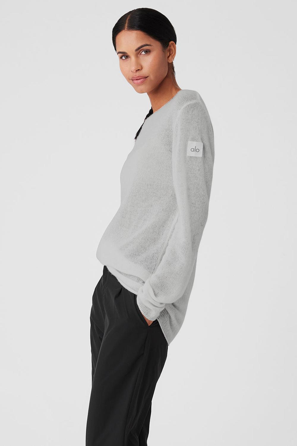 Alo Yoga Cashmere Reform Naisten Pitkähihainen Harmaat | Suomi  4278-TNHCV
