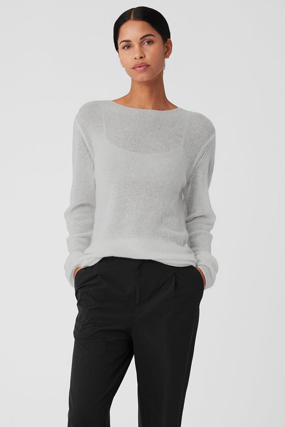 Alo Yoga Cashmere Reform Naisten Pitkähihainen Harmaat | Suomi  4278-TNHCV