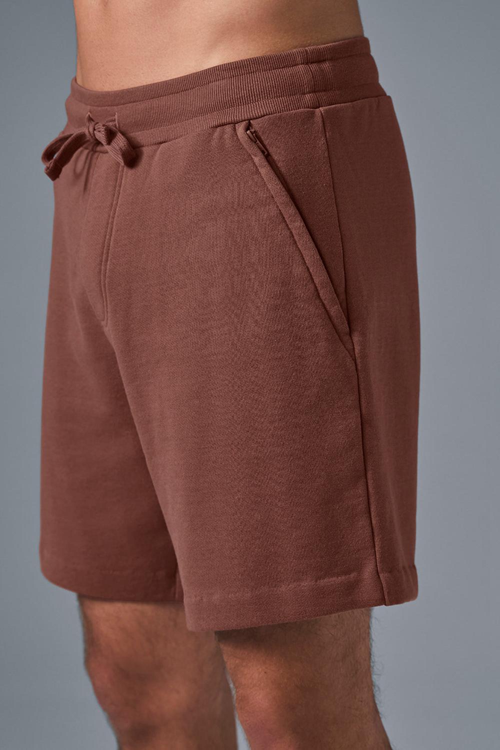 Alo Yoga Chill Miesten Shortsit Chestnut | Suomi  4603-WRNIQ