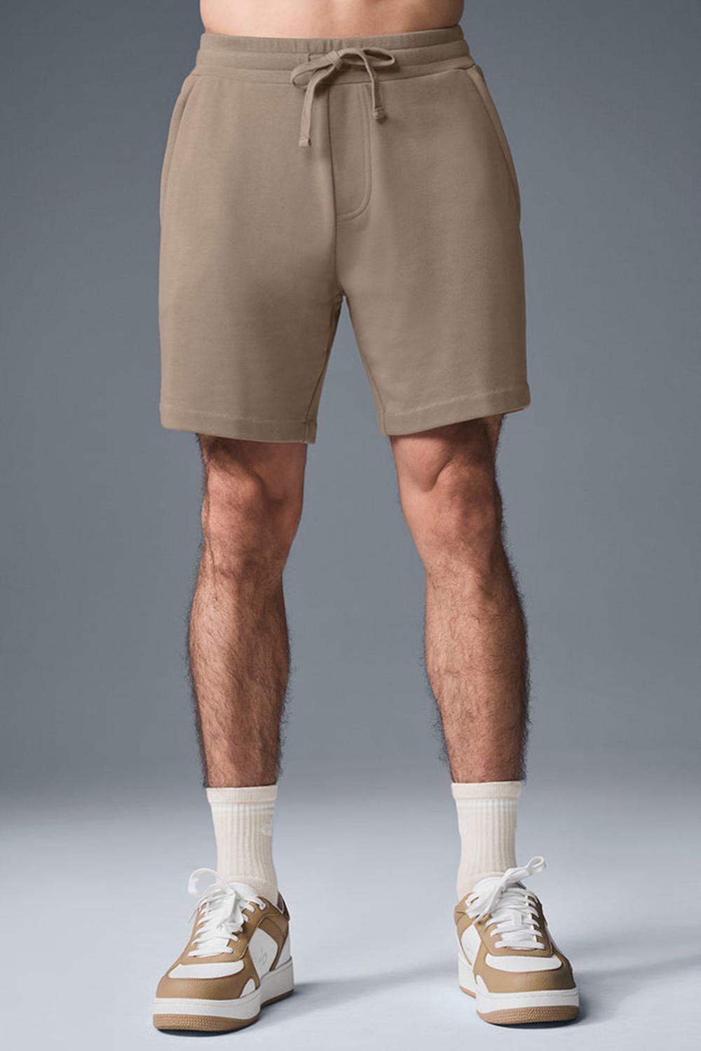 Alo Yoga Chill Miesten Shortsit Gravel | Suomi  9374-RNIHV
