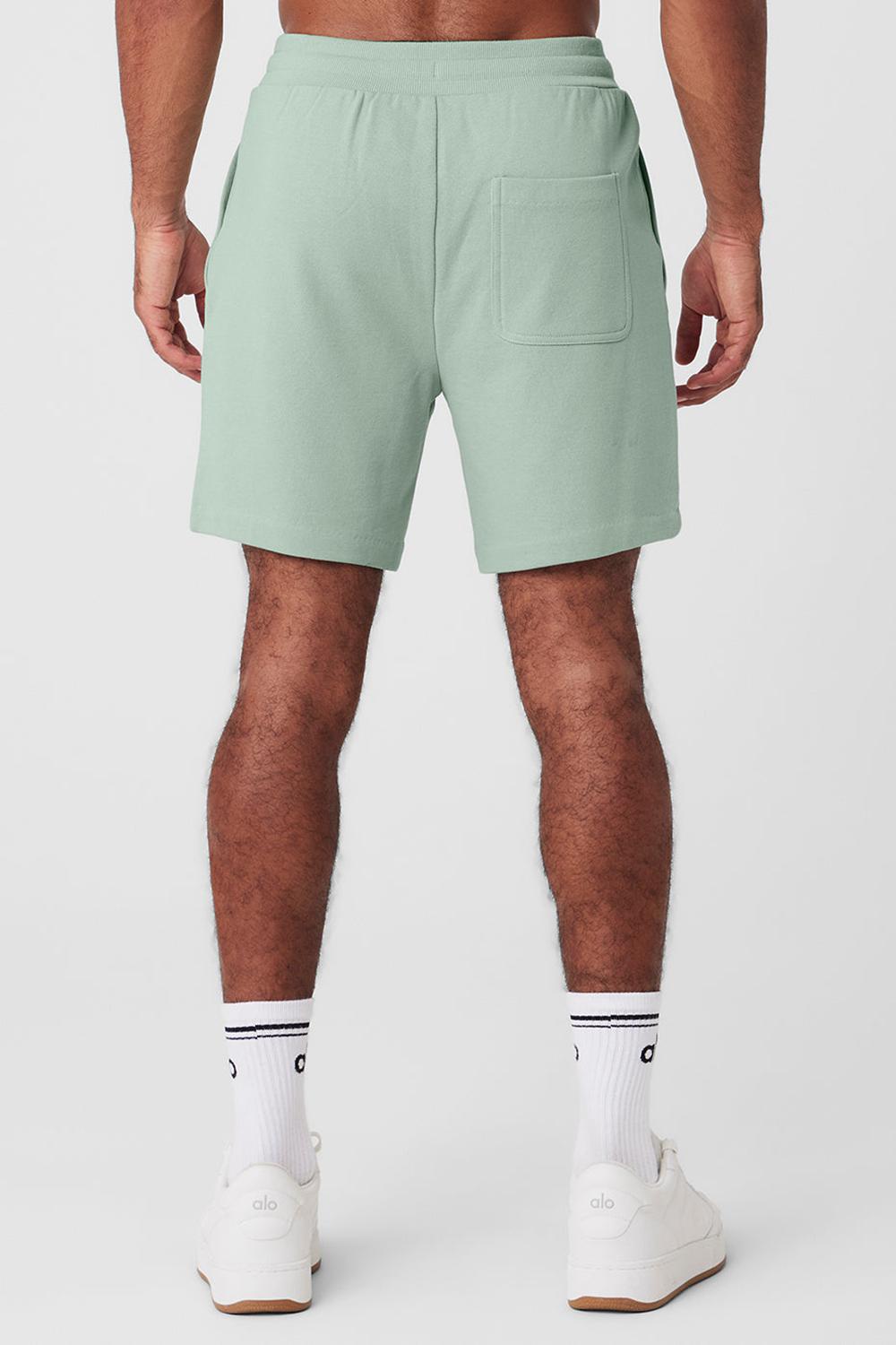 Alo Yoga Chill Miesten Shortsit Icy Sage | Suomi  1840-CMUES