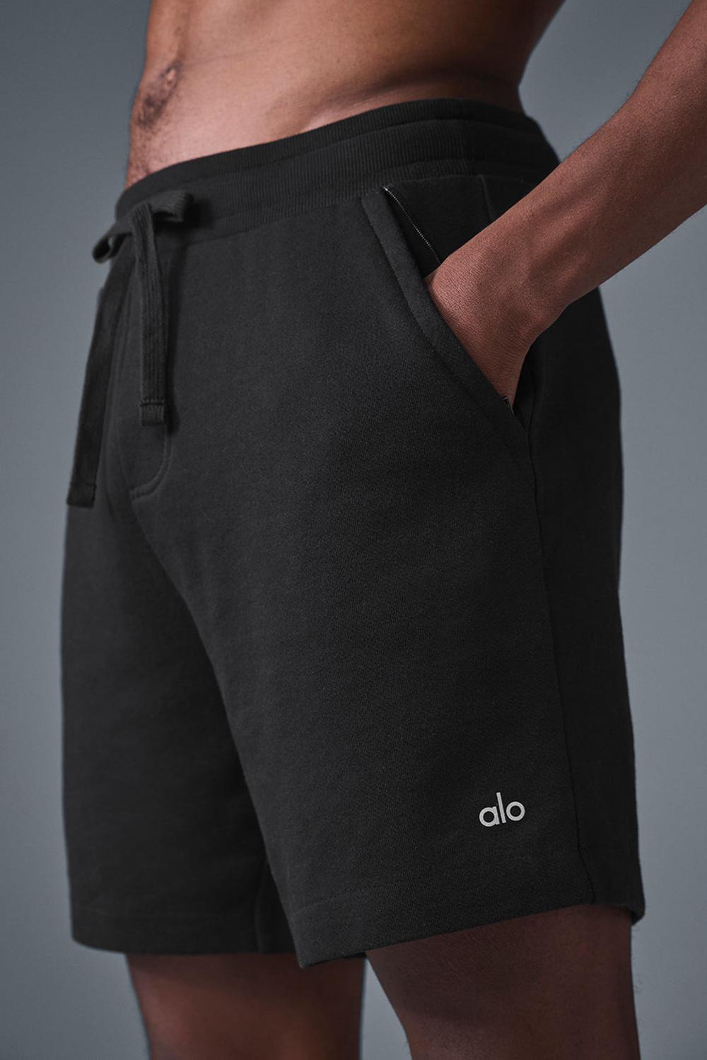 Alo Yoga Chill Miesten Shortsit Mustat | Suomi  4901-AMPEH