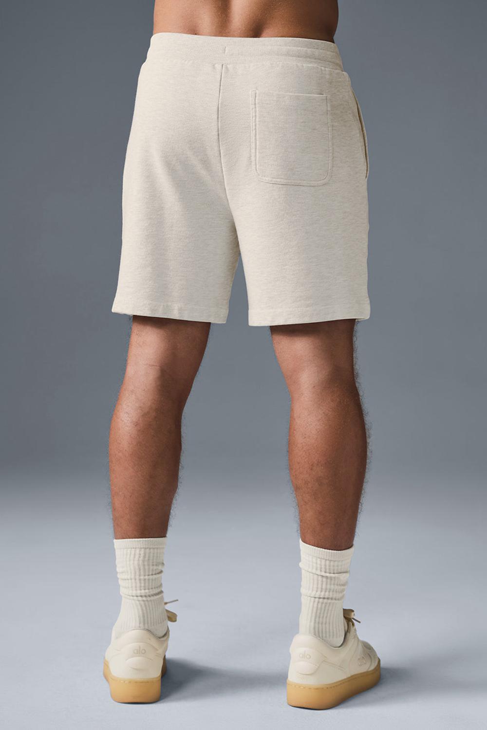 Alo Yoga Chill Miesten Shortsit Oatmeal Heather | Suomi  5427-BVIWM