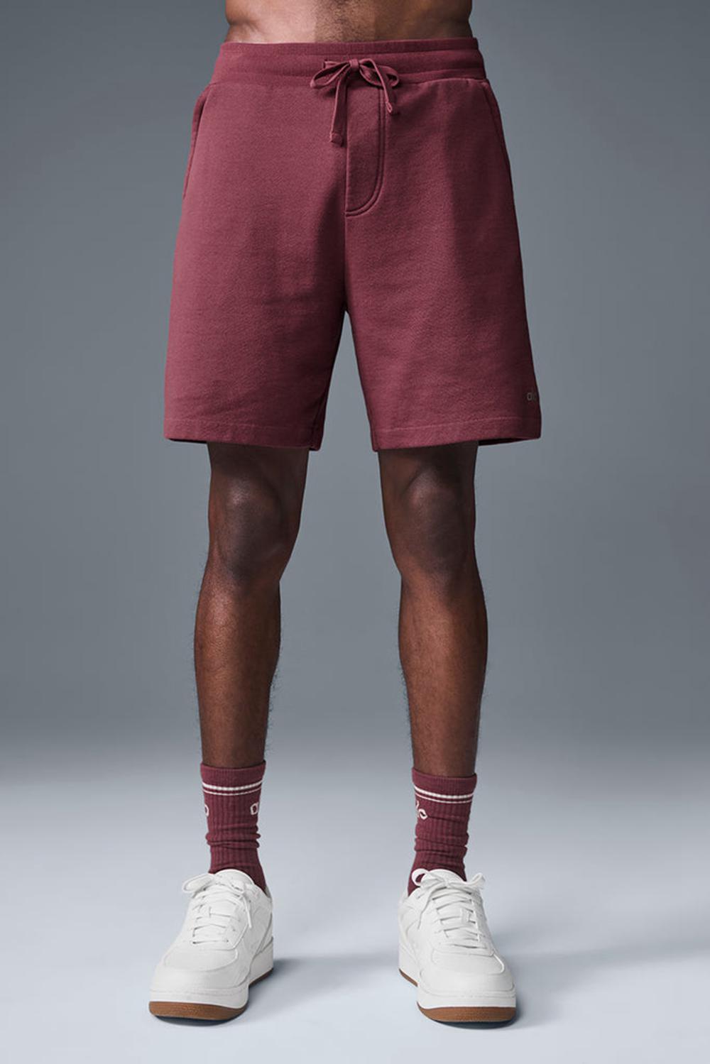 Alo Yoga Chill Miesten Shortsit Viininpunainen | Suomi  7358-EZQCK