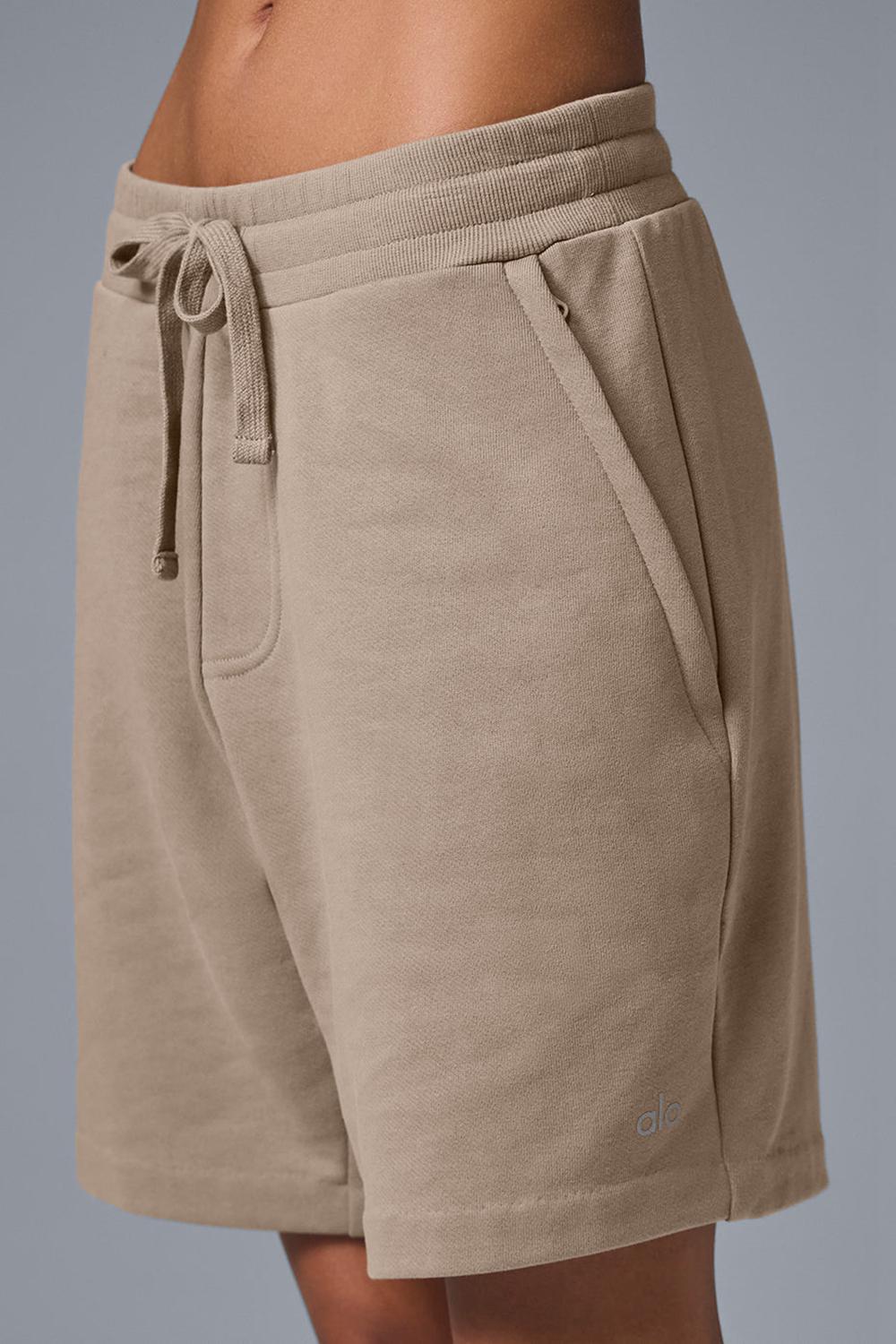 Alo Yoga Chill Naisten Shortsit Gravel | Suomi  4879-BSVYK