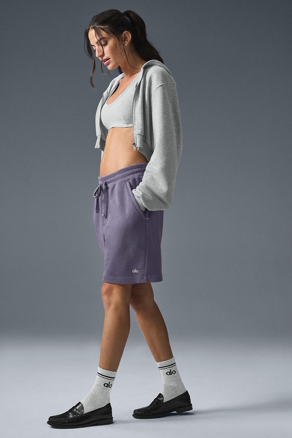 Alo Yoga Chill Naisten Shortsit Italian Plum | Suomi  4780-KJHXO