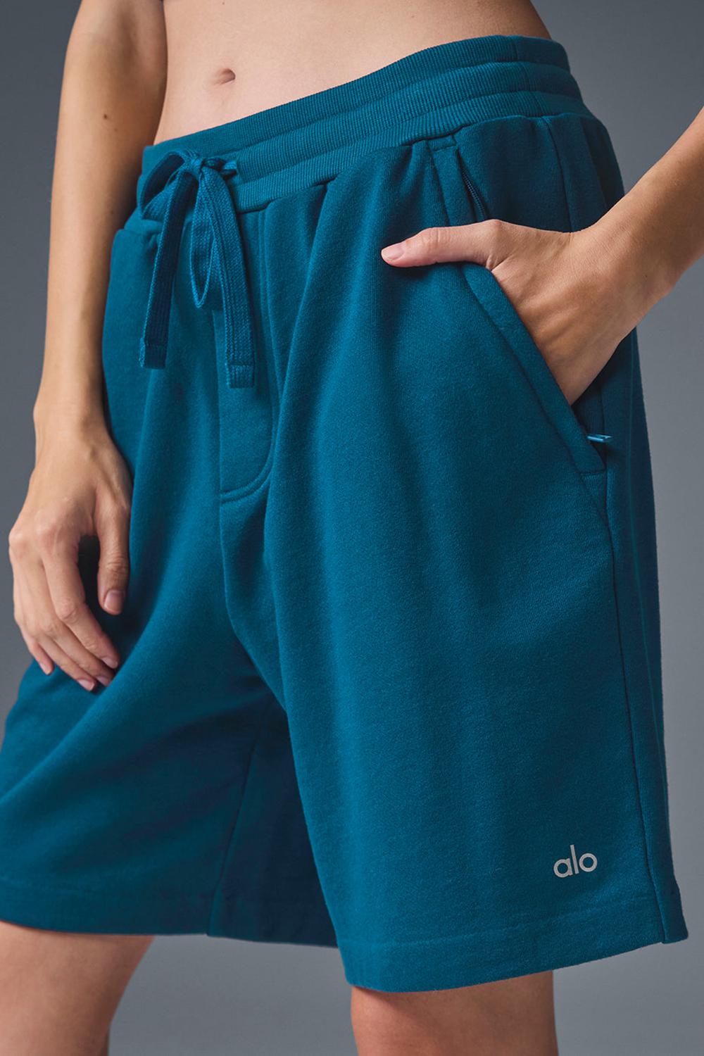 Alo Yoga Chill Naisten Shortsit Sininen | Suomi  4829-DBTGC