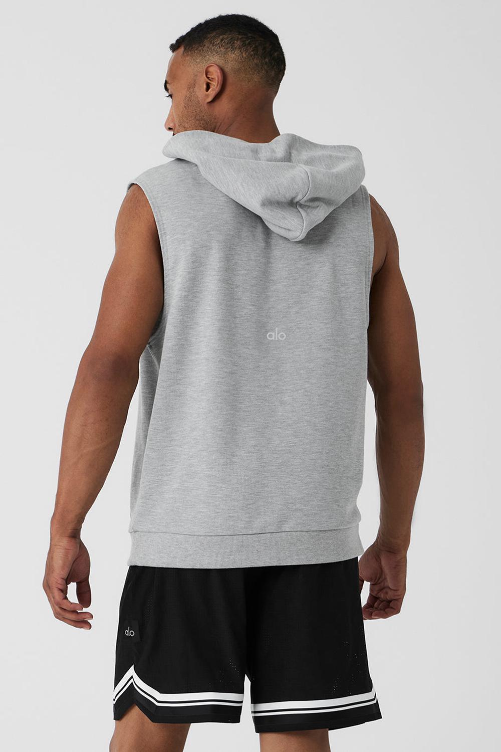 Alo Yoga Chill Sleeveless Miesten Huppari Harmaat | Suomi  0429-WCJYQ
