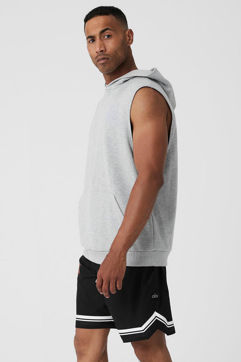 Alo Yoga Chill Sleeveless Miesten Huppari Harmaat | Suomi  0429-WCJYQ