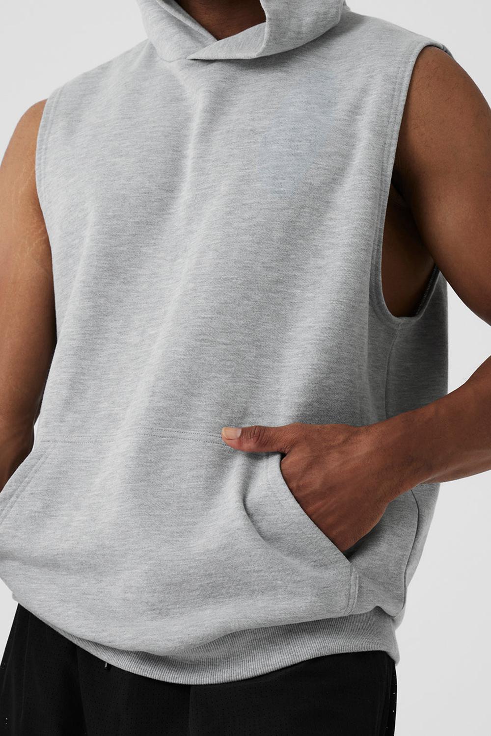 Alo Yoga Chill Sleeveless Miesten Huppari Harmaat | Suomi  0429-WCJYQ