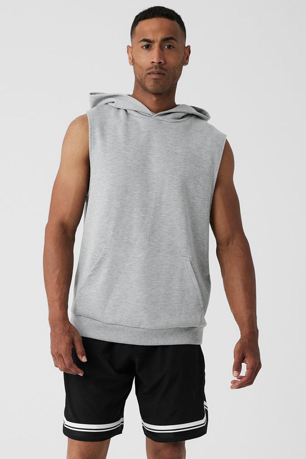 Alo Yoga Chill Sleeveless Miesten Huppari Harmaat | Suomi  0429-WCJYQ
