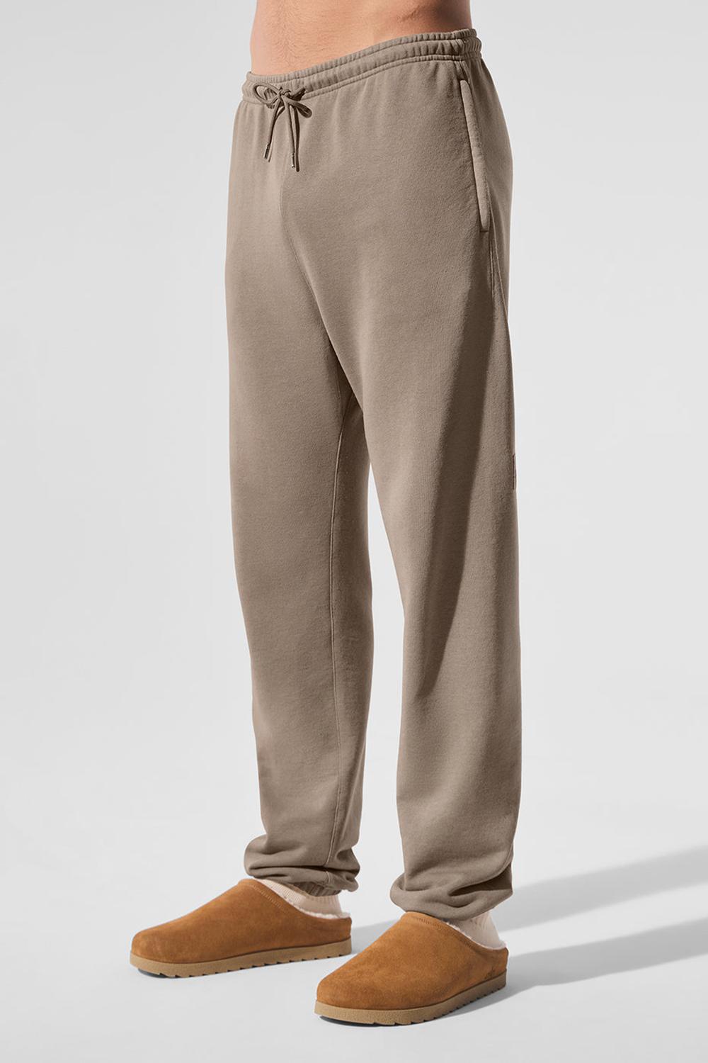 Alo Yoga Chill Vintage Wash Miesten Collegehousut Pesu | Suomi  3085-JEONW